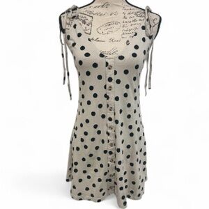 100% Cotton Polka Dot Mini Dress – ASOS Design US 6 EUC